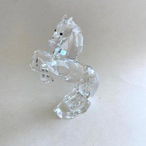 Retired Swarovski Crystal White Stallion RARE no box
